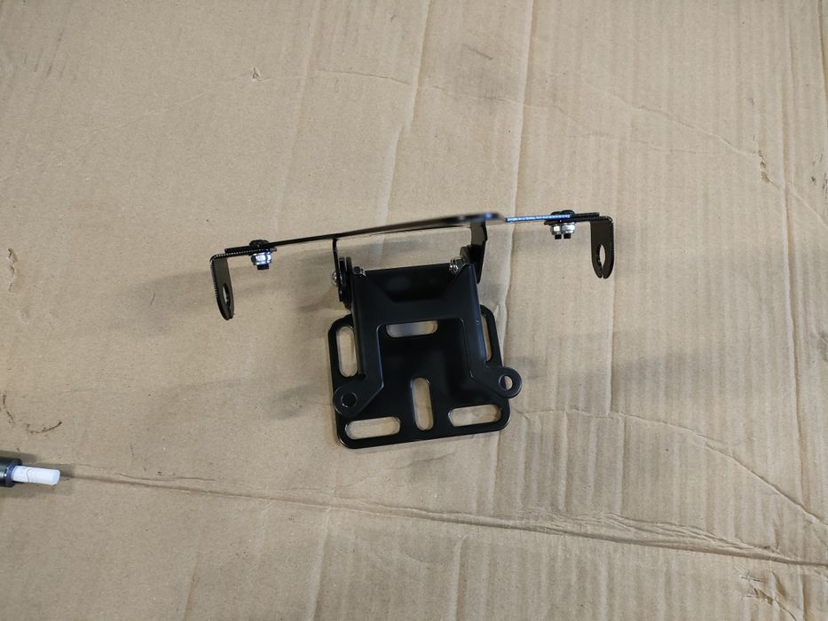 Suport număr moto rabatabil metal