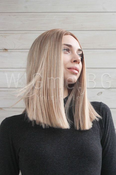 Права руса омбре перука Сиена