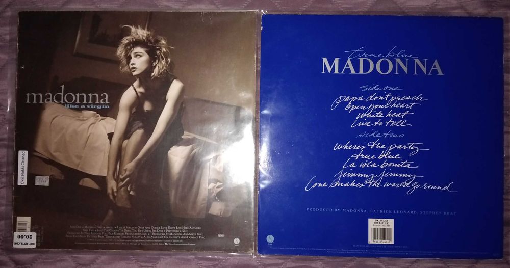 Грамофонни плочи - Madonna, Dua Lipa, Whitney Houston и др.