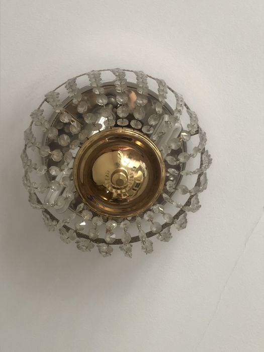 Люстра чешская хрусталь