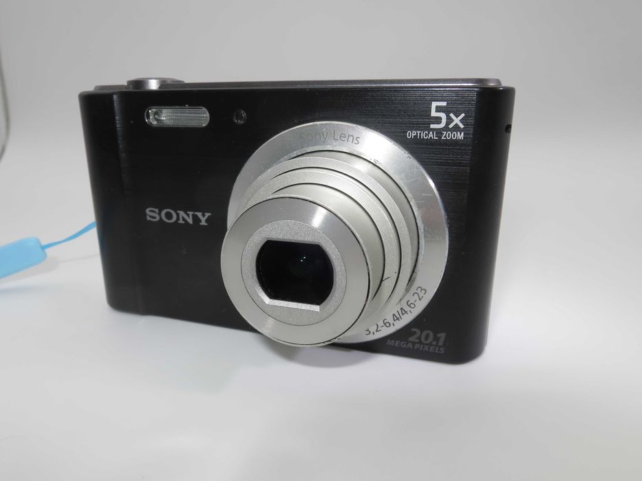 Sony Cybershot W800 ултракомпактен цифров фотоапарат, 20 MP дигитална камера, пълен комплект, тествана и работи Отлично