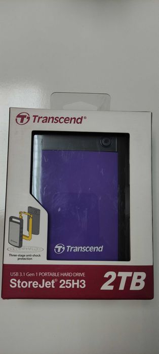 Внешний жёсткий диск Transcend 2Tb