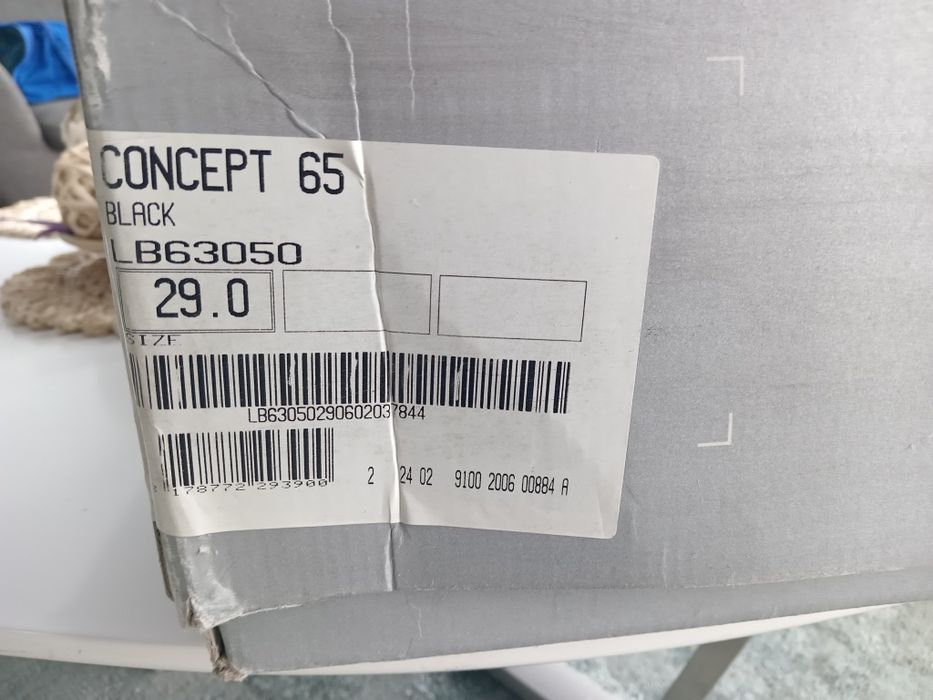 Clăpari de schi Lange Concept 65,  nr, 44.5.    ( 44-45)