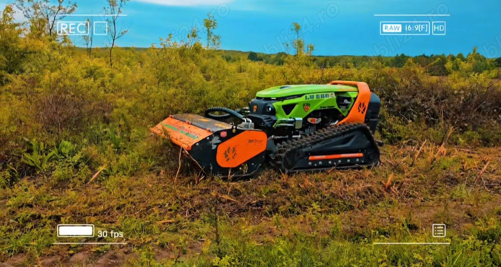 Defrișare teren cu utilaj radiocomandat - Timiș, Arad, Hunedoara, Bihor