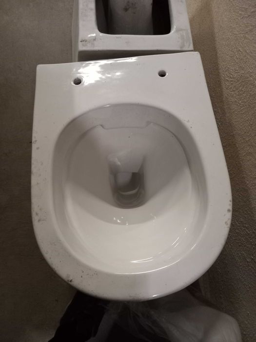 Тоалетна чиния за структура