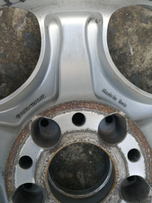 Алуминиеви джанти за MERCEDES-BENZ  A и В клас 15 цола