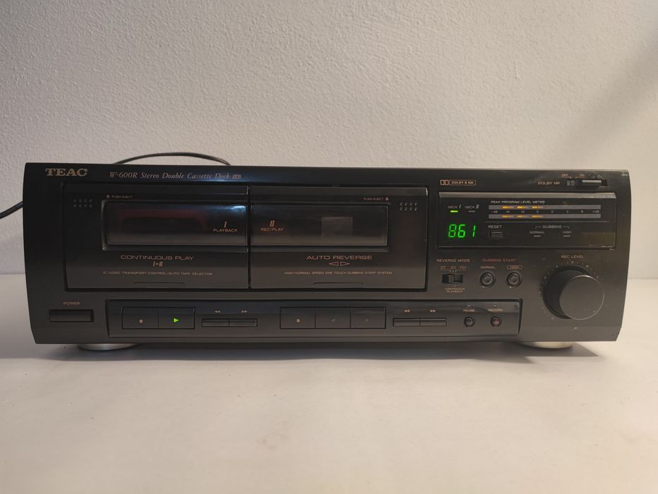 Deck Teac W 600R dublu auto reverse record