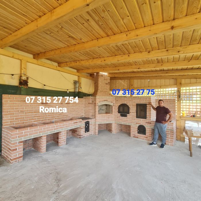 Grătare din cărămidă Grătare Rustice