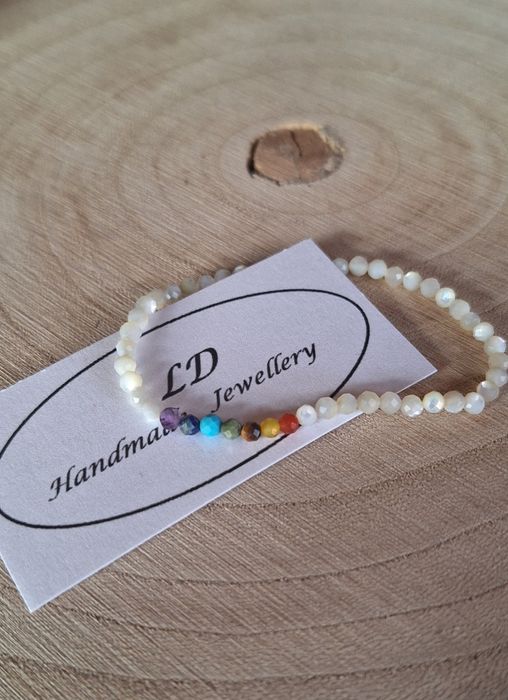 Гривна Седемте чакри с Шунгит