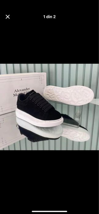 Adidasi Alexander Mcqueen catifea 42,42