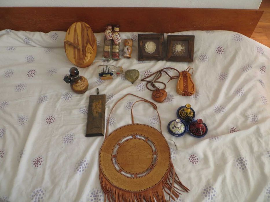 Пано естествена кожа, кутийка за бижута, винтидж кухненска декорация