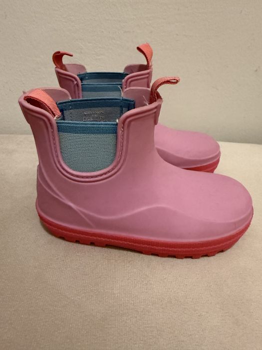 Розови гумени ботуши с ластик Zara , 25 номер