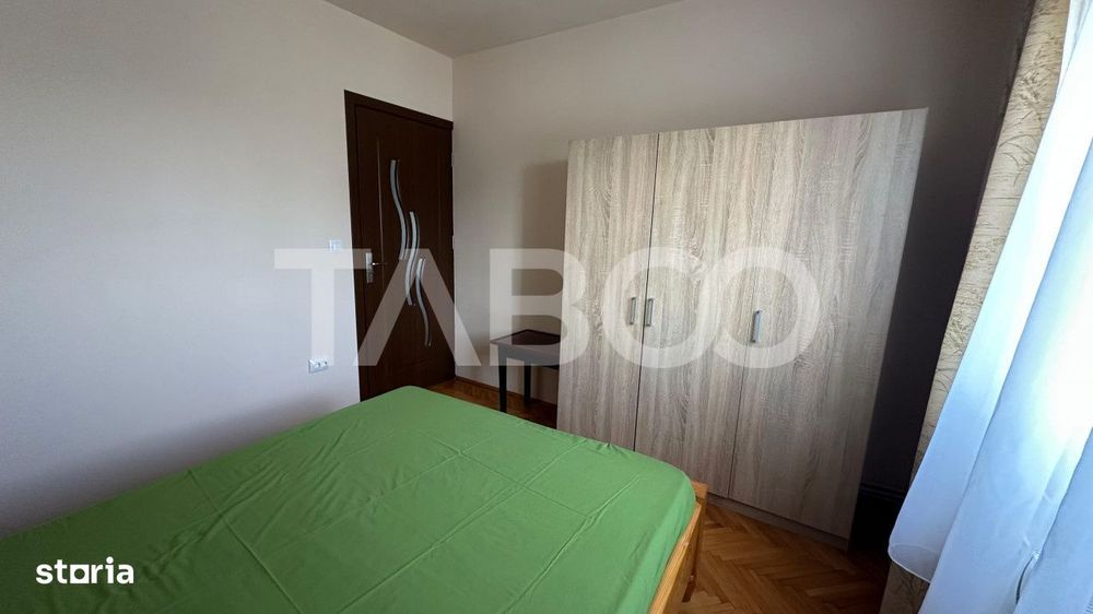 Apartament 2 camere de inchiriat zona Turnisor Sibiu 70 mpu si balcon