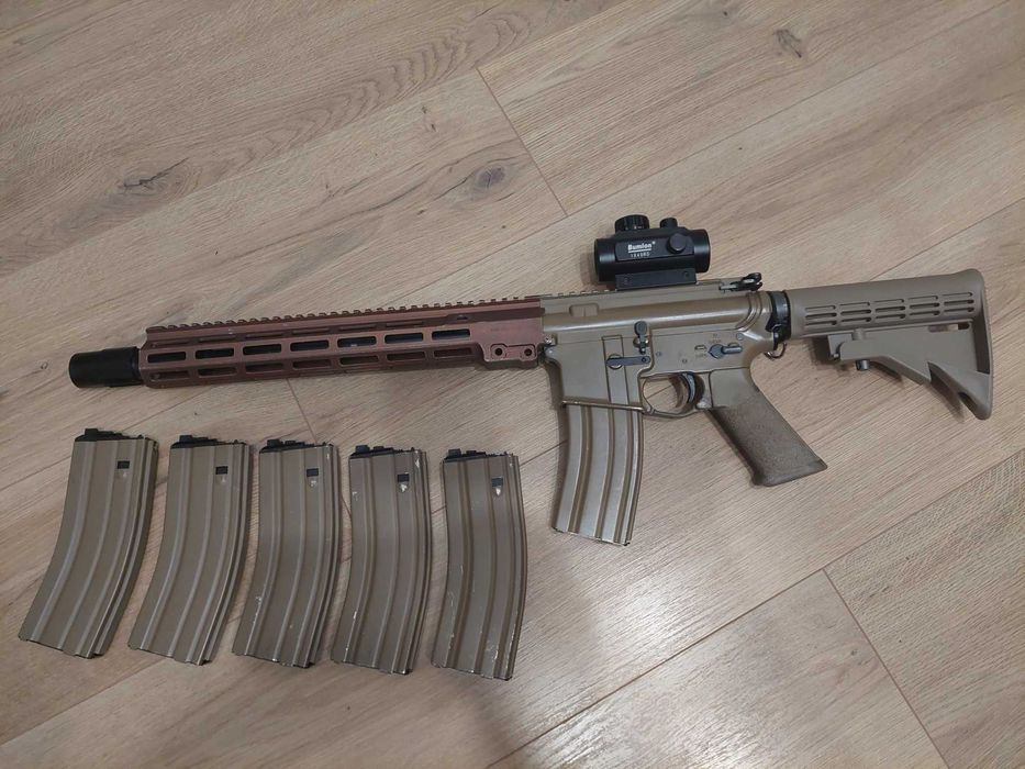 Еърсофт реплика  WE M4 Gbbr