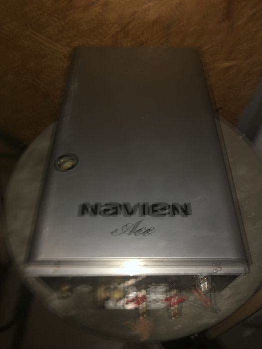 газовый котел двух/контерный