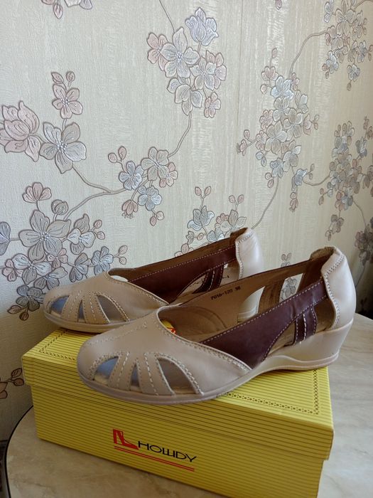 Продам туфли кожаные