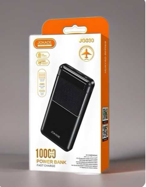 Power Bank, внешний аккумулятор, 10000 быстрая зарядка JOKADE JG030