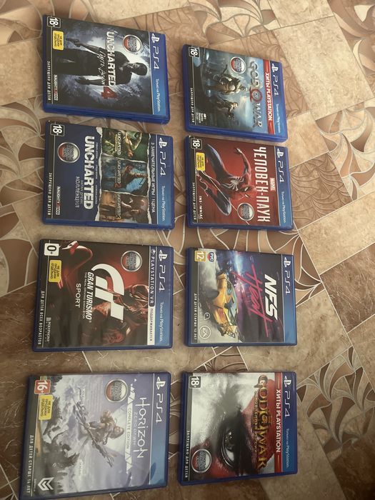Диски PS4 / Игры для PlayStation 4 (Оригинал, на русском)
