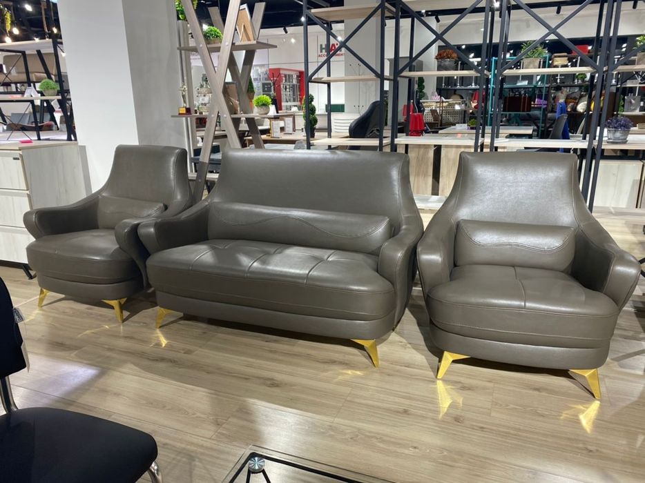 Диан офисная из эко кожи