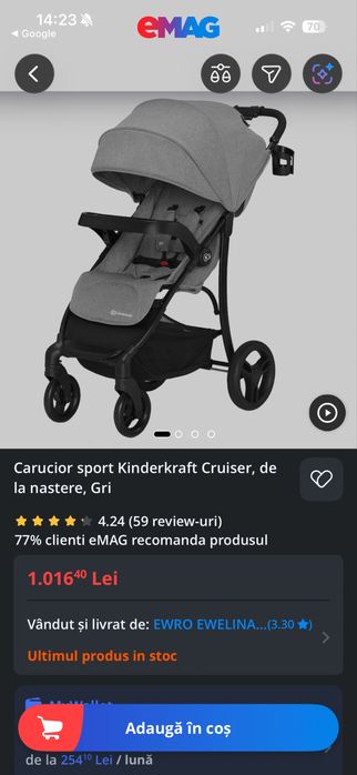 Vand carut pliabil!