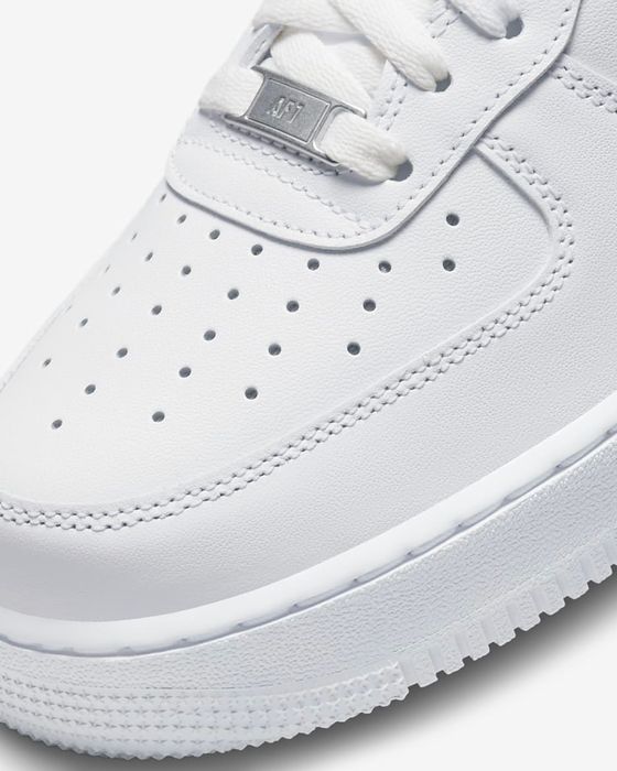 Кроссовки Nike Air Force 1, белые, размер 44 EUR