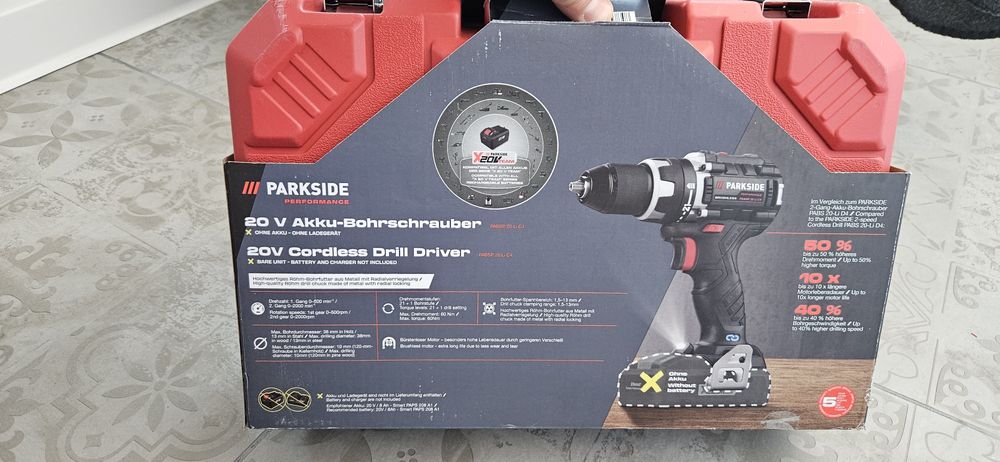 Super bormasina profesionala Parkside (la cutie, nefolosita)