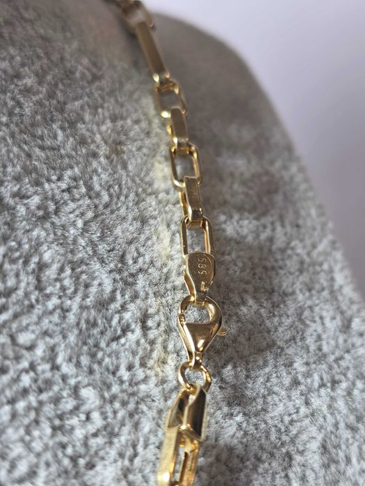 Lanț din Aur Galben 14K cu Design Modern