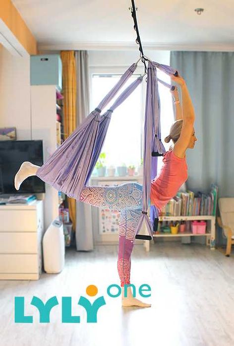 Нова Люлка за въздушна йога * Хамак за йога флай * Комплект * lyly.one