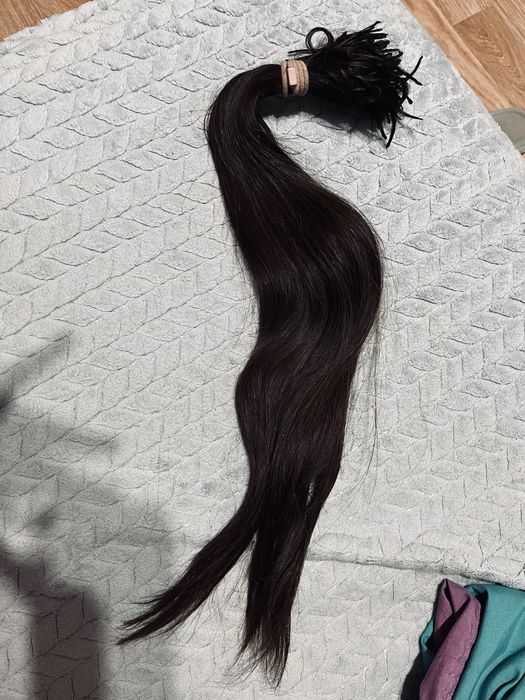 Волосы для капсульного наращивания