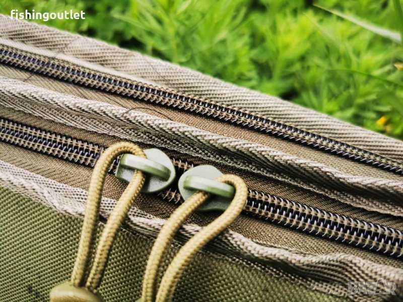 Двоен подплатен шарански калъф за въдици на 2 части / 190 и 205см