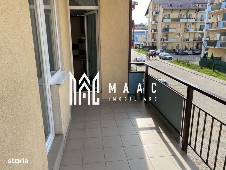 Garsonieră de închiriat | Turnișor, Sibiu | balcon și parcare