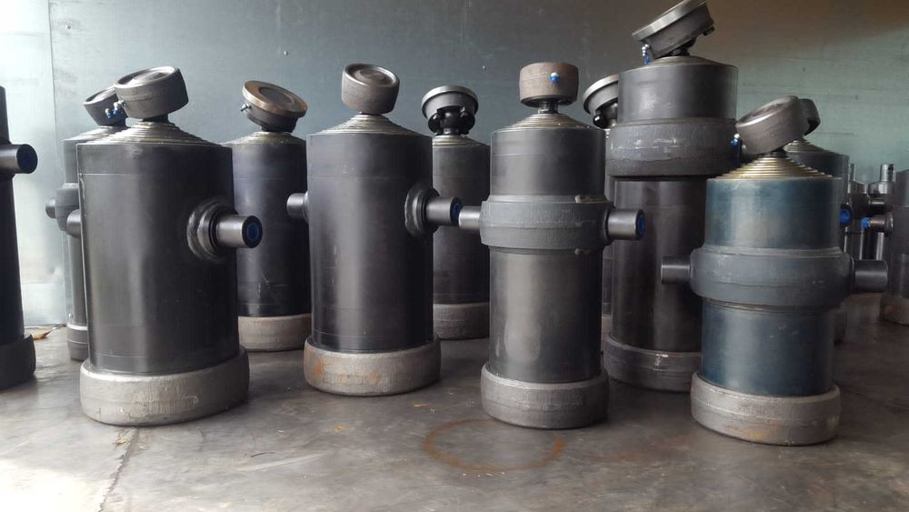 Semiremorca SCHMITZ, MINERVA, WILTON, MEILLER Cilindri frontali bena