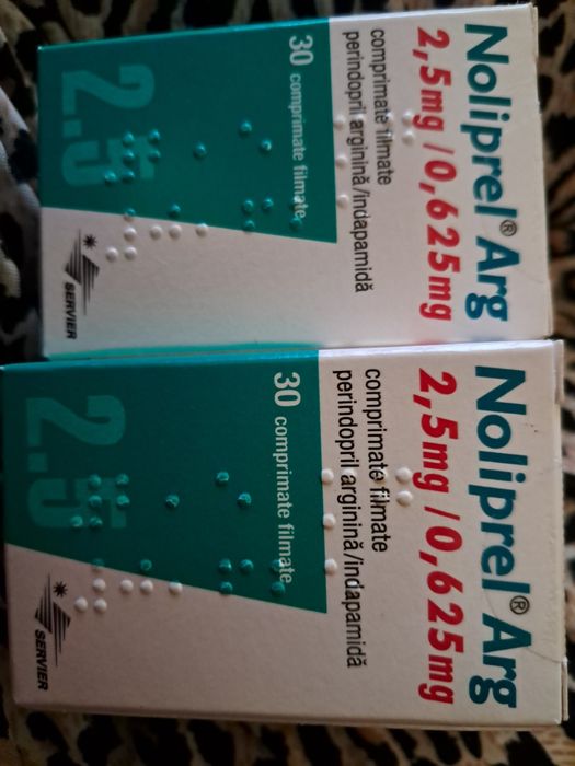 Noliprel 2,5 mg  , 2 cutii