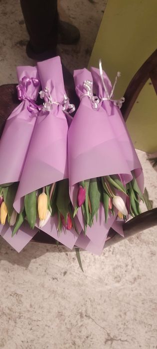 Корпоративные букеты на 8марта