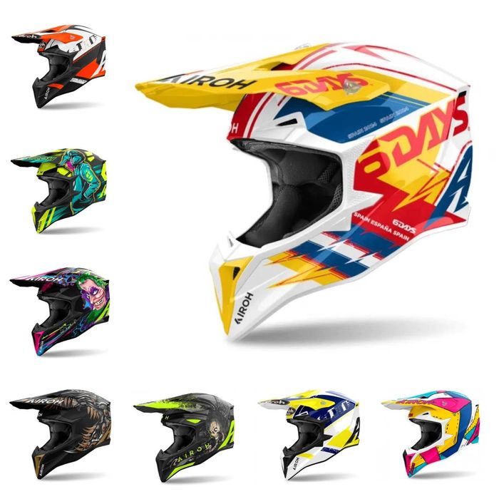 Мотокрос каска Airoh WRAAAP