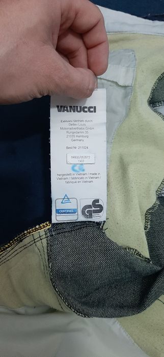 Blugi moto vanucci kevlar 32 33 proof protectii motocicleta