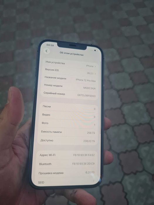 Iphone 12 pro max 256 GB