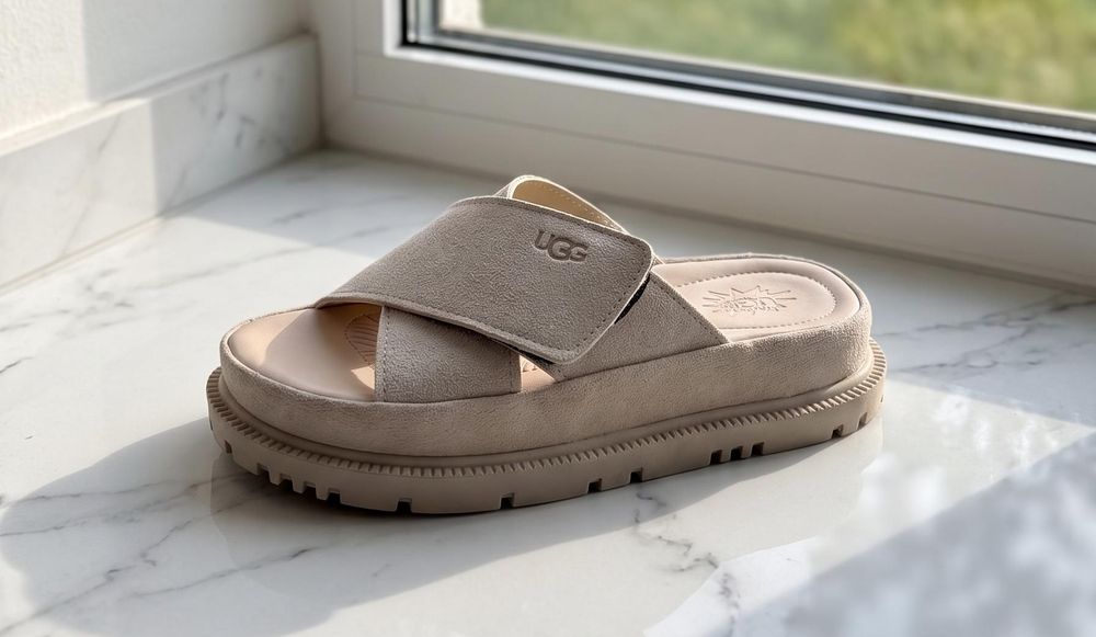 Papuci Slapi Dama UGG Goldenstat