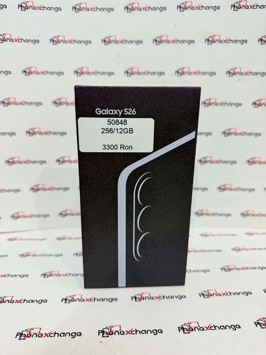 Samsung S26 Black 256GB Sigilat 50848