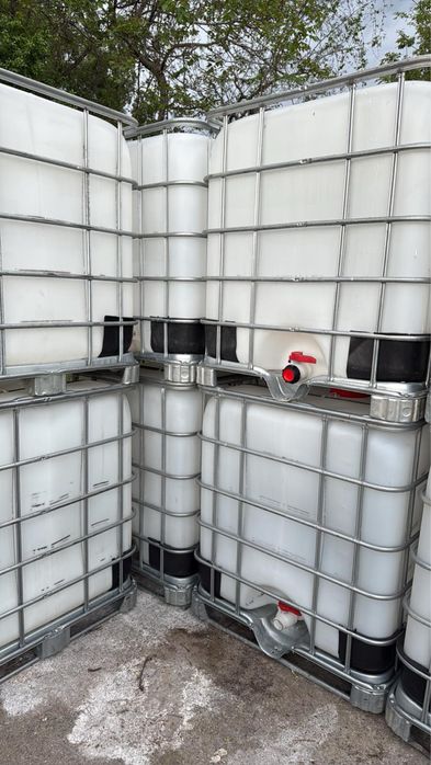 IBC Контейнери / Тонки / Бидони 1000 литра – първо и второ качество