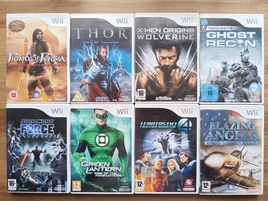 Selectie de jocuri Wii utilizate, verificate