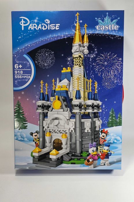 Конструктор замък Дисни с Мики и Мини Маус , Доналд Дък 556 части