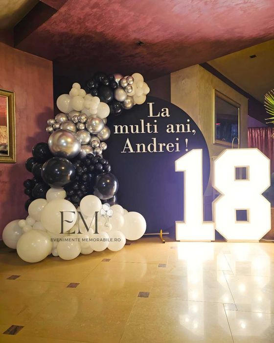 Aranjamente BALOANE 18 ANI / Photocorner / Baloane Arcada Majorat