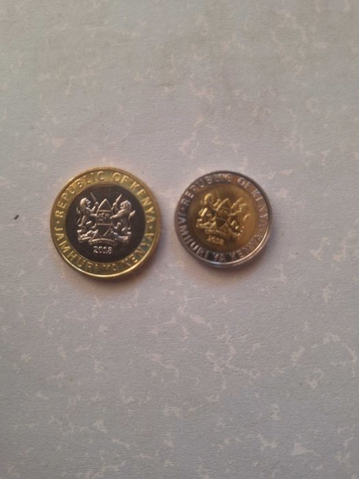 Монети от Кения ,много добро състояние