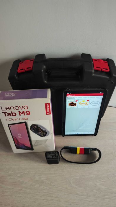 Kit tester diagnoza auto Launch+Tableta 41 functii speciale lb romana