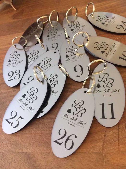 Брелоки брендированные, брелки на заказ из различных материалов