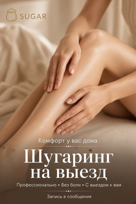 Шугаринг с выездом на дом