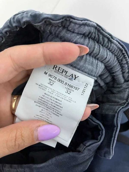 Blugi REPLAY chinos hyperflex joggjeans W32 L32.