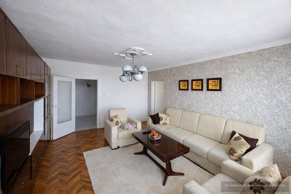 Двустаен апартамент под наем в Център