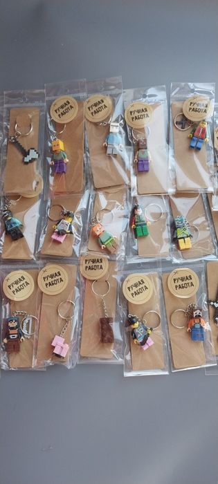 LEGO. Лего брелок.  Брелок человечки